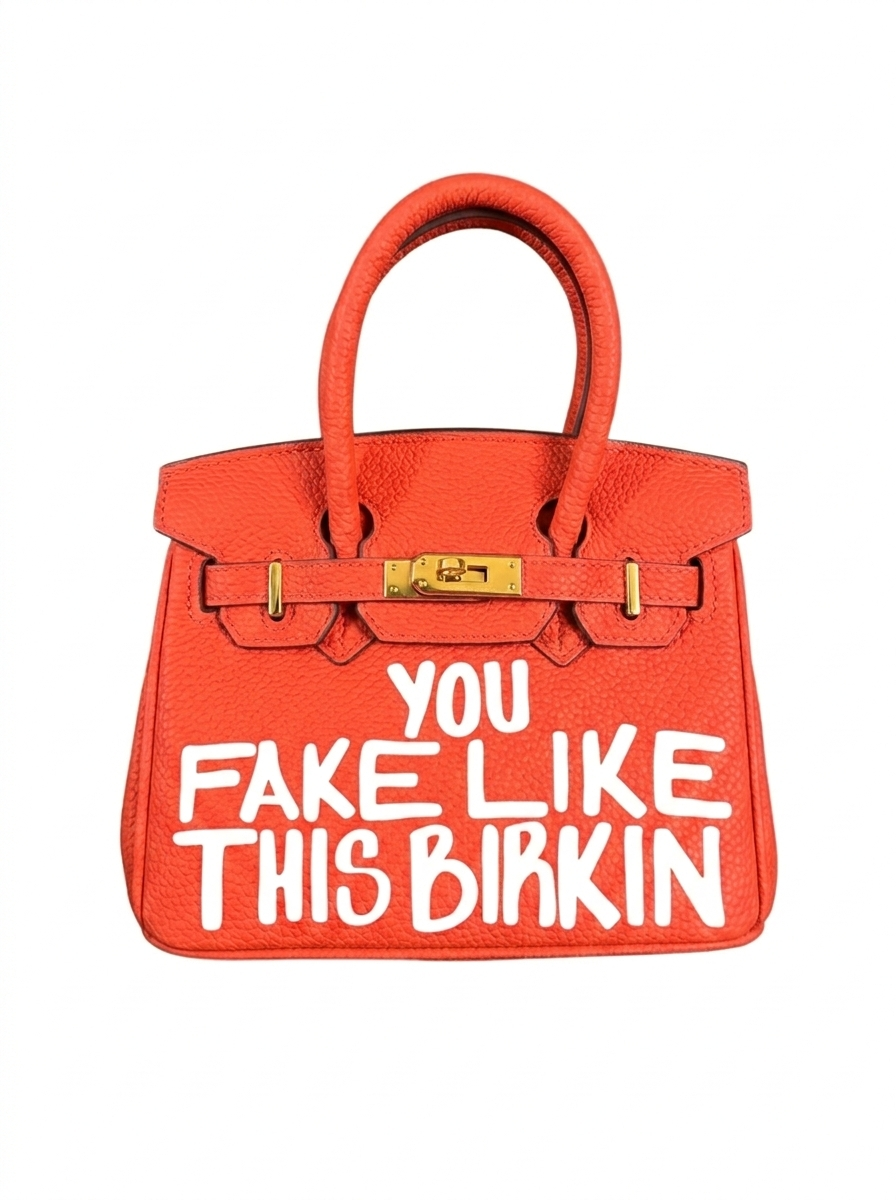 BIRKIN ORANGE SOUL 20cm
